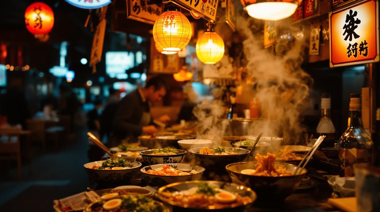 东京街头美食探索:深夜食堂的秘密